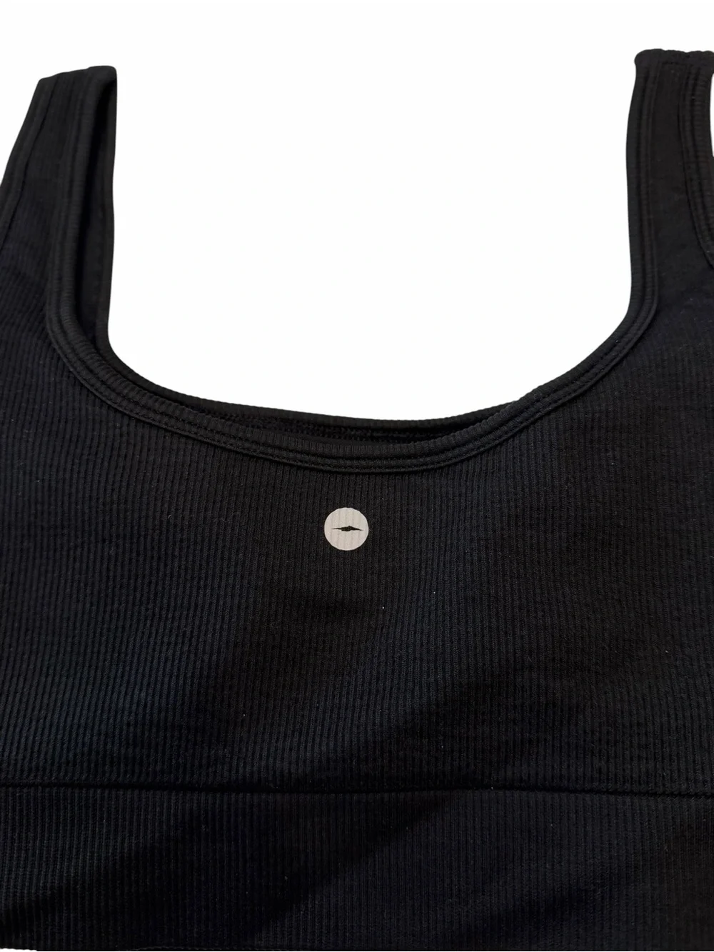 Women’s Yoga Sports Bra Medium‎ Black Stretch Comfort Sample NEW Athletic Sporty